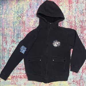 Carolina Black Hooded Sweatshirt